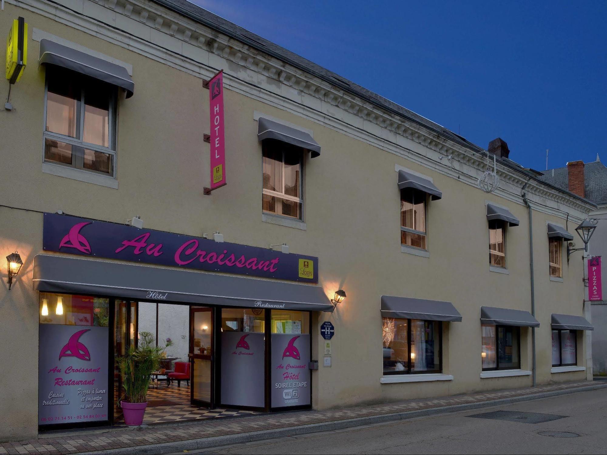 Logis Hotel Au Croissant Buzançais Exteriér fotografie